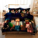 minecraft 7 duvet cover quilt cover pillowcase bedding set bed linen home bedroom decor 0