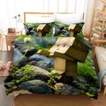 minecraft 8 duvet cover quilt cover pillowcase bedding set bed linen home bedroom decor 0