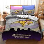 minnesota vikings chargers nfl 24 duvet cover quilt cover pillowcase bedding set bed linen home bedroom decor 0