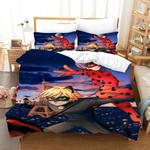 miraculous ladybug cat noir 11 duvet cover quilt cover pillowcase bedding set bed linen home bedroom decor 1 0