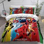 miraculous ladybug cat noir 13 duvet cover quilt cover pillowcase bedding set bed linen home bedroom decor 0