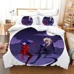 miraculous ladybug cat noir 14 duvet cover quilt cover pillowcase bedding set bed linen home bedroom decor 0