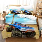 monster truck 18 duvet cover quilt cover pillowcase bedding set bed linen home bedroom decor 0