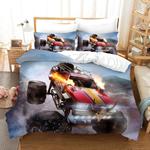 monster truck 20 duvet cover quilt cover pillowcase bedding set bed linen home bedroom decor 0