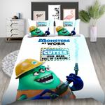 monsters at work 2 duvet cover quilt cover pillowcase bedding set 0
