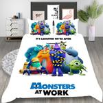 monsters at work 6 duvet cover quilt cover pillowcase bedding set 0