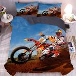 motocross mountain bike 5 duvet cover quilt cover pillowcase bedding set bed linen home decor 0
