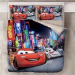 movie cars lightning mcqueen 13 duvet cover quilt cover pillowcase bedding set bed line 0