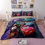 movie cars lightning mcqueen 6 duvet cover quilt cover pillowcase bedding set 0