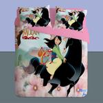 mulan 4 duvet cover quilt cover pillowcase bedding set bed linen home bedroom decor 0