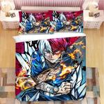 my hero academia todoroki shouto 39 duvet cover quilt cover pillowcase bedding set bed linen home decor 0