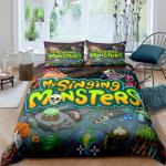 my singing monsters 4 3d printed duvet cover quilt cover pillowcase bedding set bed linen home decor 0