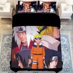 naruto uzumaki naruto uchiha sasuke 23 duvet cover quilt cover pillowcase bedding set 0
