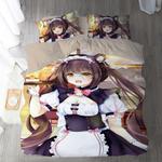 nekopara 17 duvet cover quilt cover pillowcase bedding set bed linen home bedroom decor 0