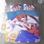 nekopara 18 duvet cover quilt cover pillowcase bedding set bed linen home bedroom decor 0