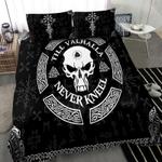 never kneel skull viking bedding set till valhalla never kneel bedding cover with 2 pillowcases 100 polyester 0