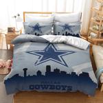 nfl dallas cowboys 2 duvet cover quilt cover pillowcase bedding set bed linen home bedroom decor 0
