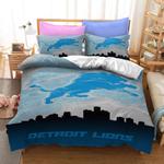 nfl detroit lions 12 duvet cover quilt cover pillowcase bedding set bed linen home bedroom decor 0