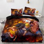 one piece cosplay bedding sets duvet covers quilt comforter bed sheets 0