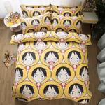 one piece monkey d luffy 10 duvet cover quilt cover pillowcase bedding set 0