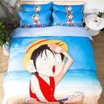 one piece monkey d luffy 13 duvet cover quilt cover pillowcase bedding set 0