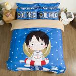one piece monkey d luffy 15 duvet cover quilt cover pillowcase bedding set 0