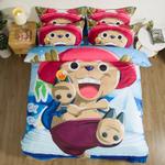 one piece tony tony chopper 4 duvet cover quilt cover pillowcase bedding set 0