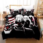 payday 2 dallas wolf chains hoxton 1 duvet cover quilt cover pillowcase bedding set bed linen home bedroom decor 0