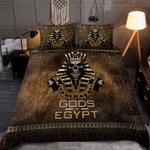 pharaoh skull ancient egypt bedding set gods of eqypt history halloween bedding cover with 2 pillowcases 100 polyester 0