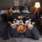 play bowling this halloween scary ball bowling happy halloween bedding cover with 2 pillowcases 100 polyester 0