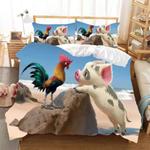 princess moana cosplay bedding set quilt duvet cover bed sheets sets 0