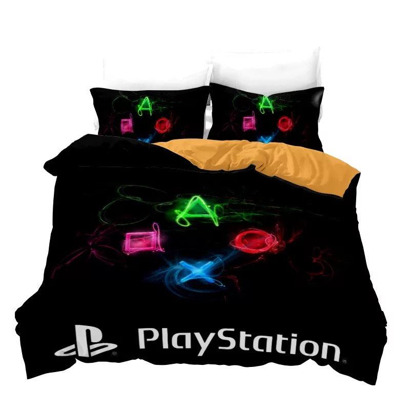 PS4 Xbox Playstation #4 Duvet Cover Quilt Cover Pillowcase Bedding Set Bed Home Bedroom Decor ps4 xbox playstation 4 duvet cover quilt cover pillowcase bedding set bed linen home bedroom decor 0