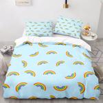 rainbow pattern quilt bed sets bright room decor idea lgbt supports bedding cover with 2 pillowcases 100 polyester 0