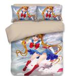 sailor moon 10 duvet cover quilt cover pillowcase bedding set bed linen home decor 0