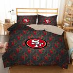 san francisco 49ers nfl 6 duvet cover quilt cover pillowcase bedding set bed linen home bedroom decor 0