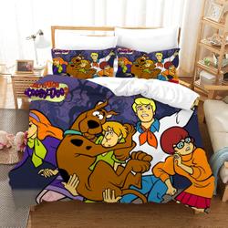Scooby Doo #18 Duvet Cover Quilt Cover Pillowcase Bedding Set Bed Home Bedroom Decor