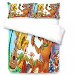 scooby doo 3 duvet cover quilt cover pillowcase bedding set bed linen home bedroom decor 0