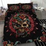 snake love skull bedding set medusa skull printed bedding set halloween style bedding cover with 2 pillowcases 100 polyester 0