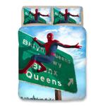 spider man far from home peter parker 1 duvet cover quilt cover pillowcase bedding set 0