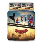 spider man into the spider verse miles morales 11 duvet cover quilt cover pillowcase bedding set 0