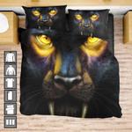 spirit animal leopard bedding se warrior lion elunes eyes bedroom decor bedding cover with 2 pillowcases 100 polyester 0