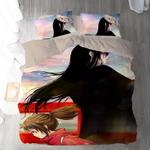 spirited away sen to chihiro no kamikakushi 8 duvet cover quilt cover pillowcase bedding set bed linen home bedroom decor 0