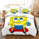 spongebob squarepants 11 duvet cover quilt cover pillowcase bedding set bed linen home decor 0