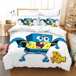 spongebob squarepants 27 duvet cover quilt cover pillowcase bedding set bed linen home decor 0