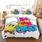 spongebob squarepants 28 duvet cover quilt cover pillowcase bedding set bed linen home decor 0