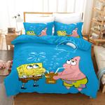 spongebob squarepants 29 duvet cover quilt cover pillowcase bedding set bed linen home decor 0