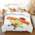 spongebob squarepants 35 duvet cover quilt cover pillowcase bedding set bed linen home decor 0