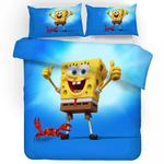 spongebob squarepants 7 duvet cover quilt cover pillowcase bedding set bed linen home decor 0