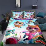super kitties 2 3d printed duvet cover quilt cover pillowcase bedding set bed linen home decor 1 0