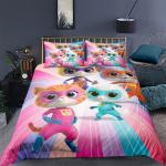super kitties 3 3d printed duvet cover quilt cover pillowcase bedding set bed linen home decor 0